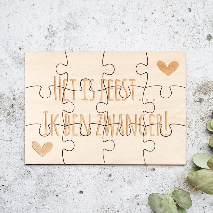 Zwangerschapsaankondiging | Het is feest... Ik ben zwanger!