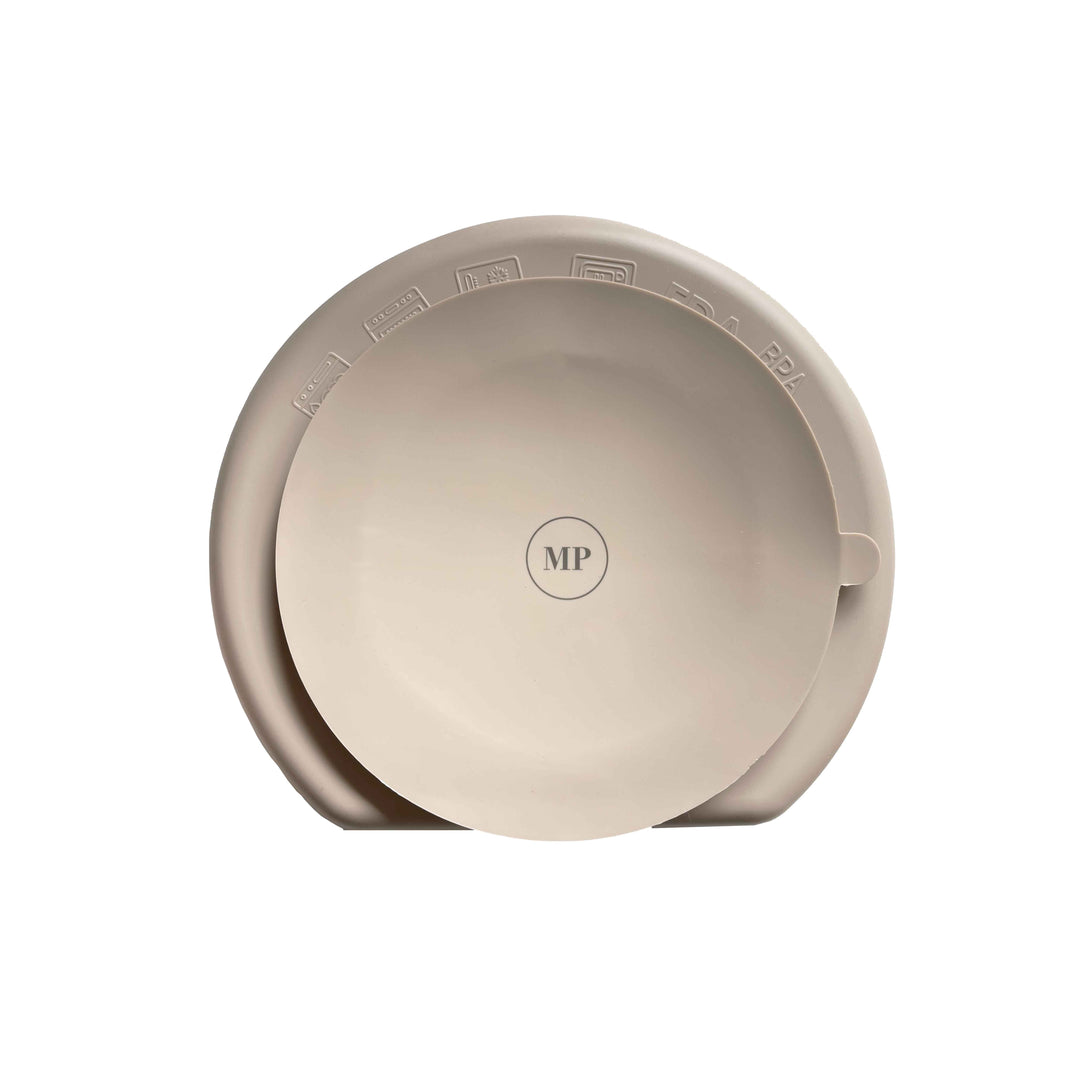 Siliconen kinderservies | Beige