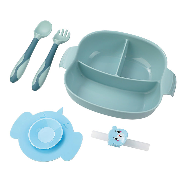 4-delig kinderservies | Blauw