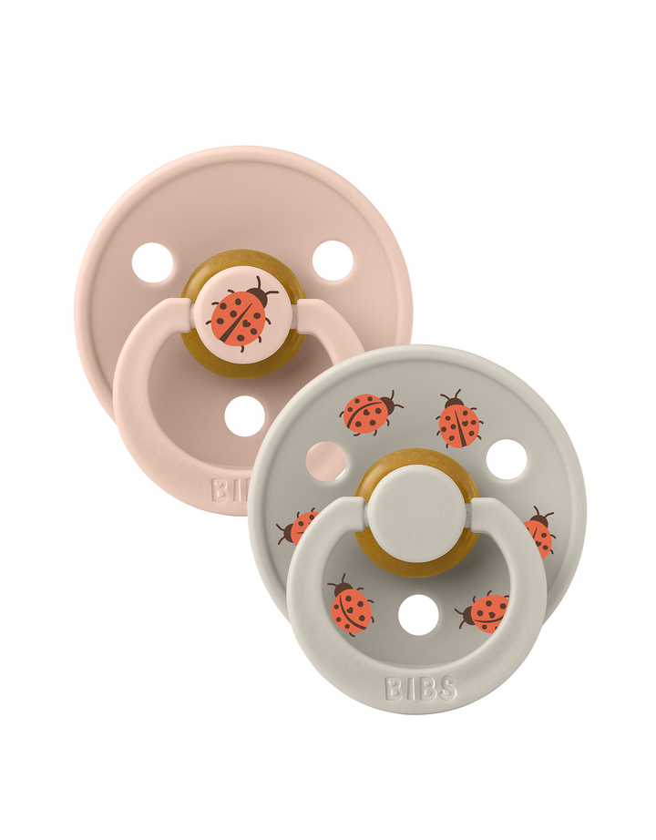 BIBS Studio Colour set Lieveheersbeestje Blush Mix