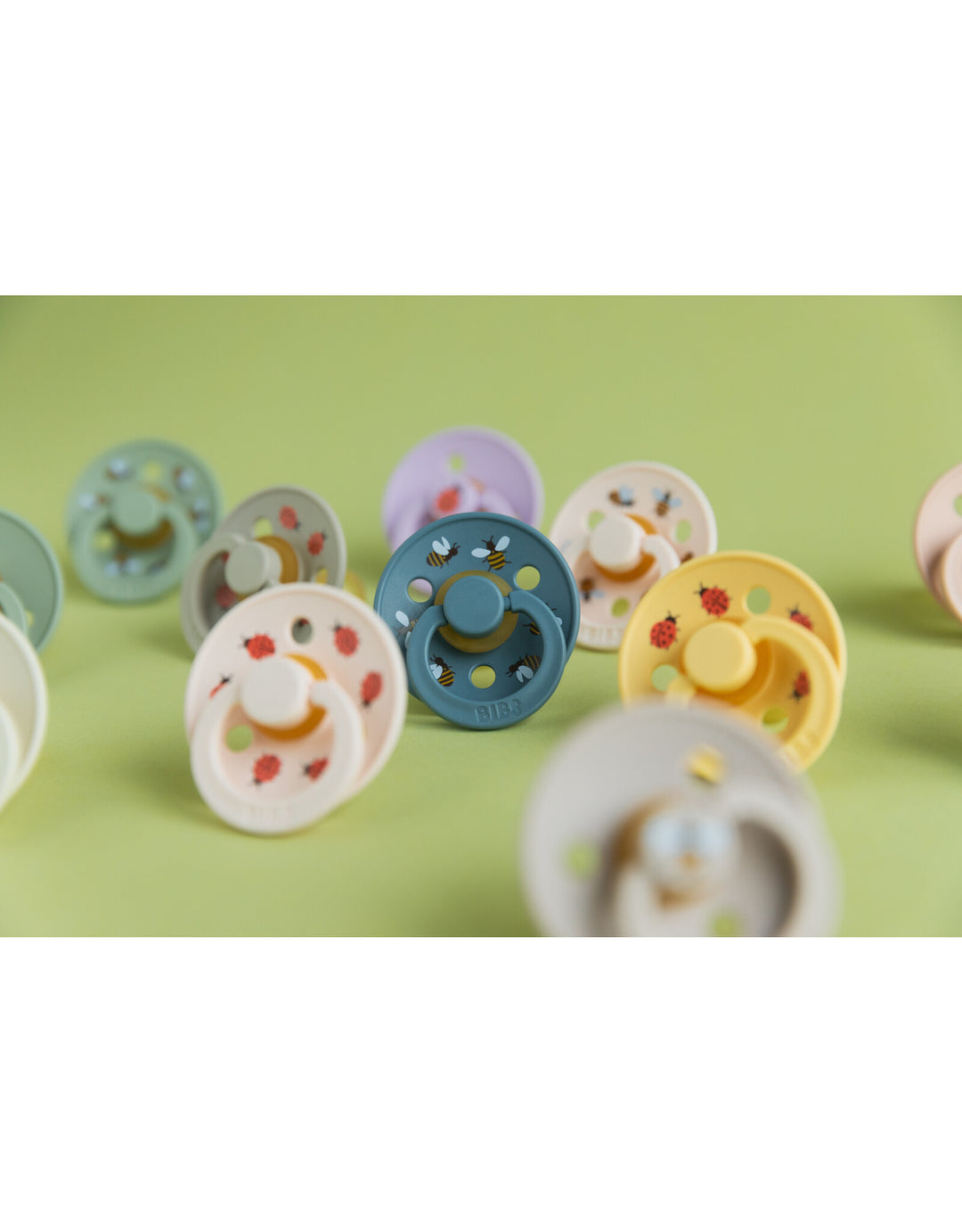 BIBS Studio Colour set Lieveheersbeestje Sage Mix