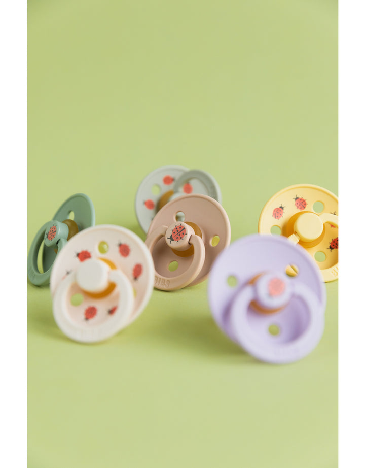 BIBS Studio Colour set lieveheersbeestje violet Mix