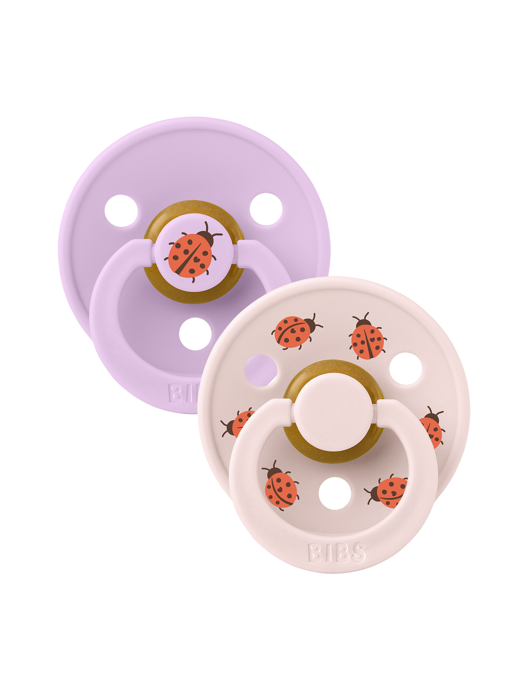 BIBS Studio Colour set lieveheersbeestje violet Mix