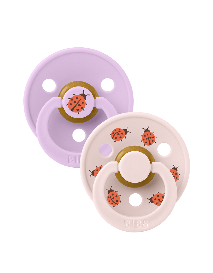 BIBS Studio Colour set lieveheersbeestje violet Mix